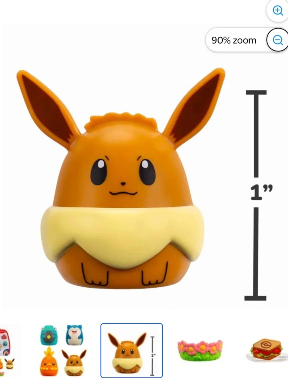Squish-a-longs Pokémon Mini-Squish 4-Pack